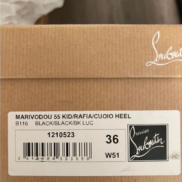 Christian Louboutin Vierissima Iridescent Flat Sneakers - Picture 11 of 11